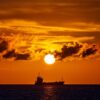 宮古島 ニュース・話題 - sun, sunset, sky, cloud, evening, japan, nature, landscape, light, sea, sunset in japan japan, natural, water, nightfall, okinawa, coast, red sunset, orange, beach, ishigaki island